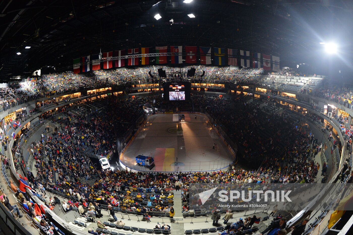 2017 IIHF World Championship. Germany vs. Russia