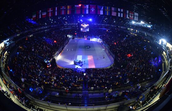 2017 IIHF World Championship. Germany vs. Russia