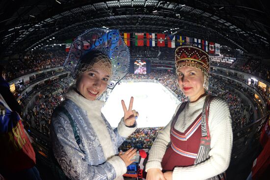 2017 IIHF World Championship. Germany vs. Russia