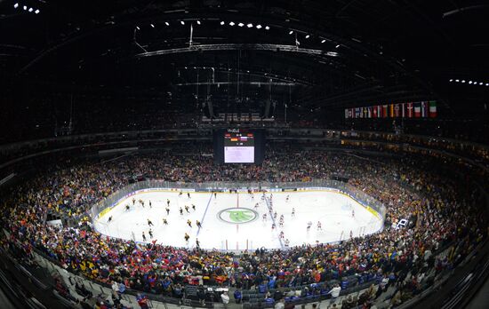 2017 IIHF World Championship. Germany vs. Russia