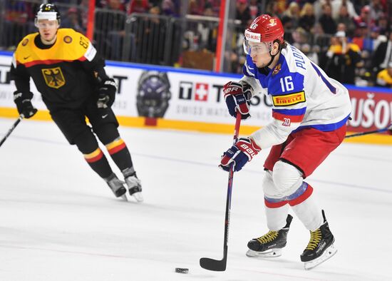 2017 IIHF World Championship. Germany vs. Russia