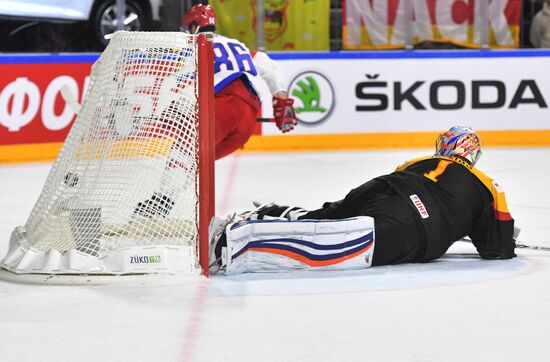 2017 IIHF World Championship. Germany vs. Russia