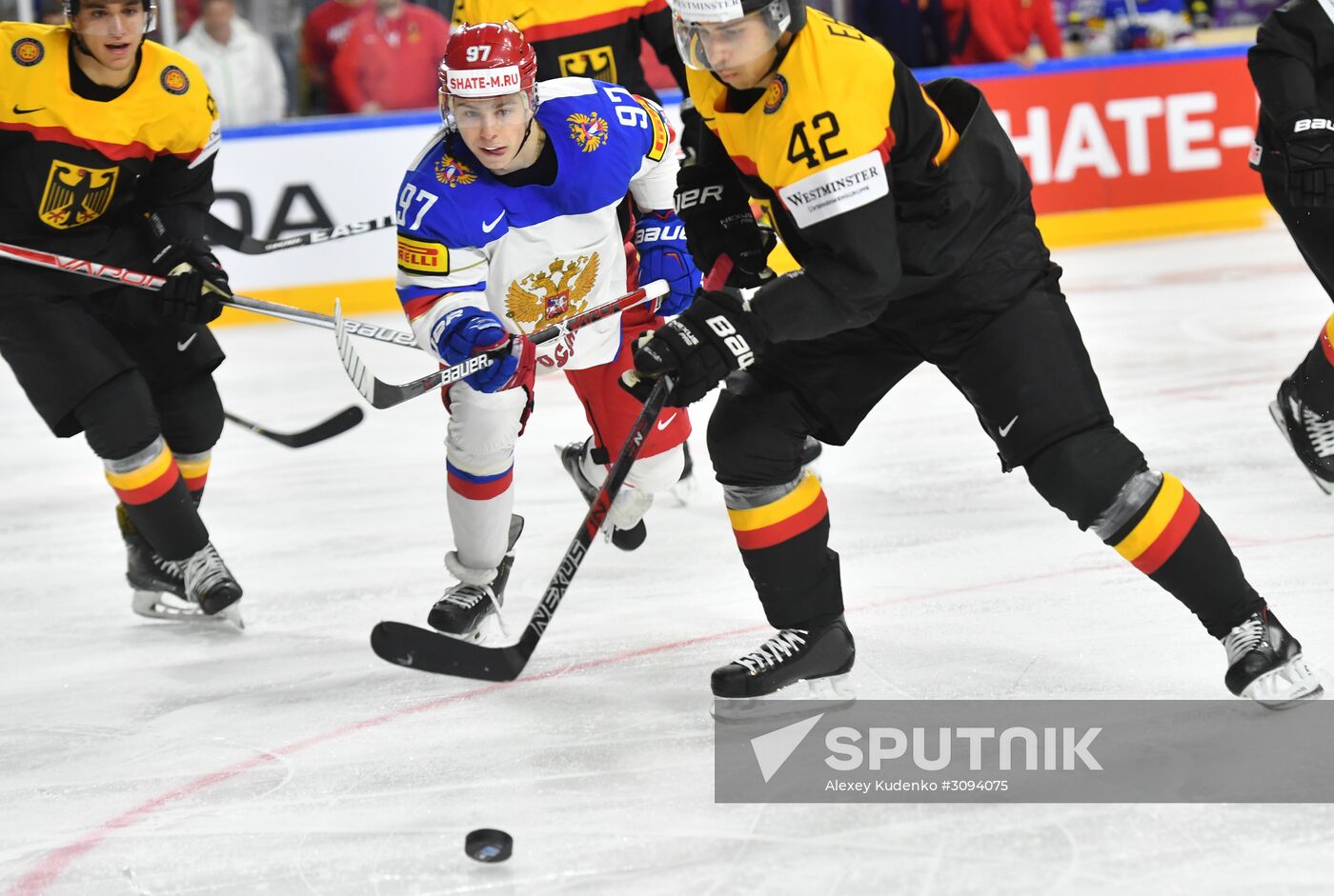 2017 IIHF World Championship. Germany vs. Russia