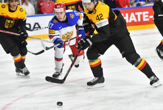 2017 IIHF World Championship. Germany vs. Russia