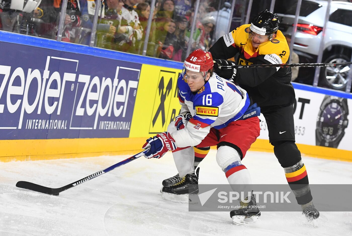 2017 IIHF World Championship. Germany vs. Russia
