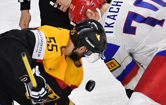 2017 IIHF World Championship. Germany vs. Russia