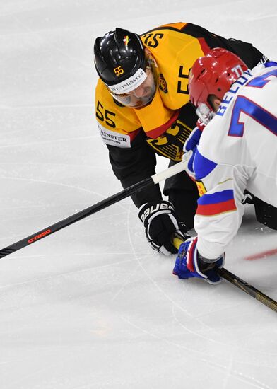 2017 IIHF World Championship. Germany vs. Russia