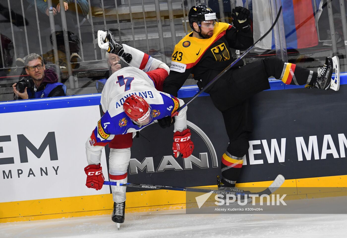 2017 IIHF World Championship. Germany vs. Russia