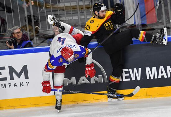 2017 IIHF World Championship. Germany vs. Russia