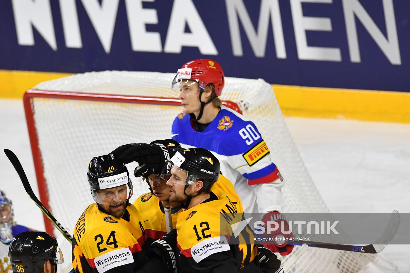 2017 IIHF World Championship. Germany vs. Russia