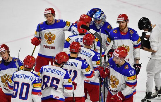 2017 IIHF World Championship. Germany vs. Russia