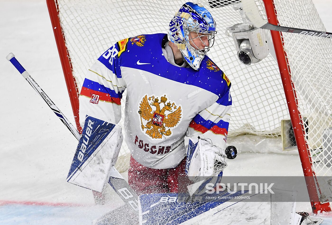 2017 IIHF World Championship. Germany vs. Russia