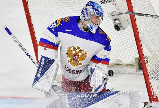 2017 IIHF World Championship. Germany vs. Russia