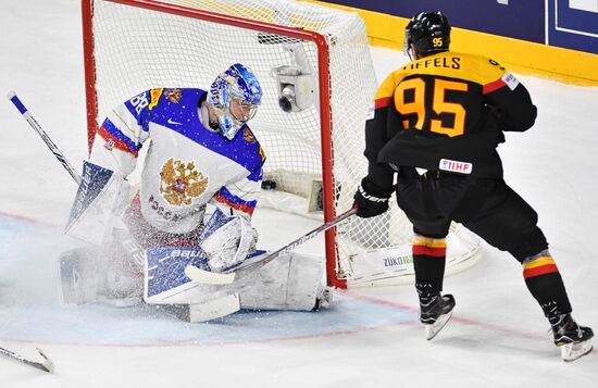 2017 IIHF World Championship. Germany vs. Russia