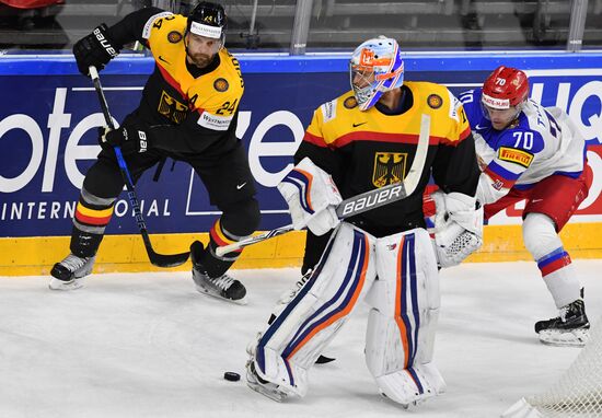 2017 IIHF World Championship. Germany vs. Russia