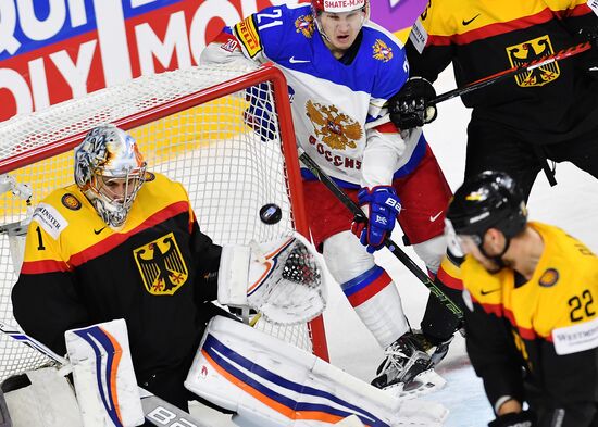 2017 IIHF World Championship. Germany vs. Russia