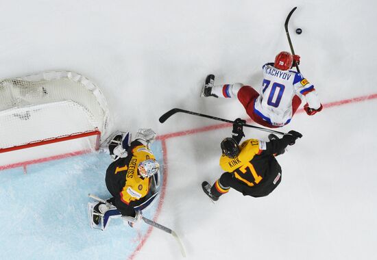 2017 IIHF World Championship. Germany vs. Russia