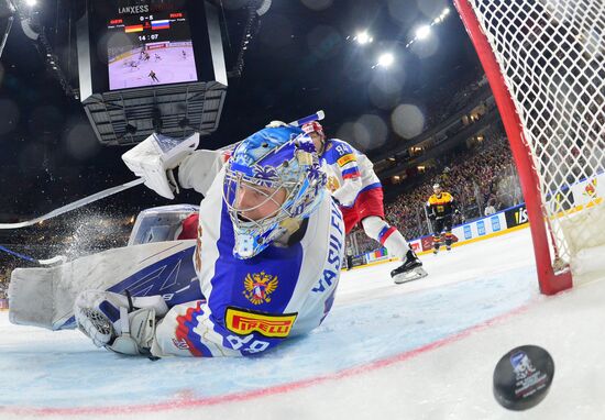 2017 IIHF World Championship. Germany vs. Russia