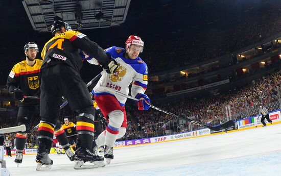 2017 IIHF World Championship. Germany vs. Russia