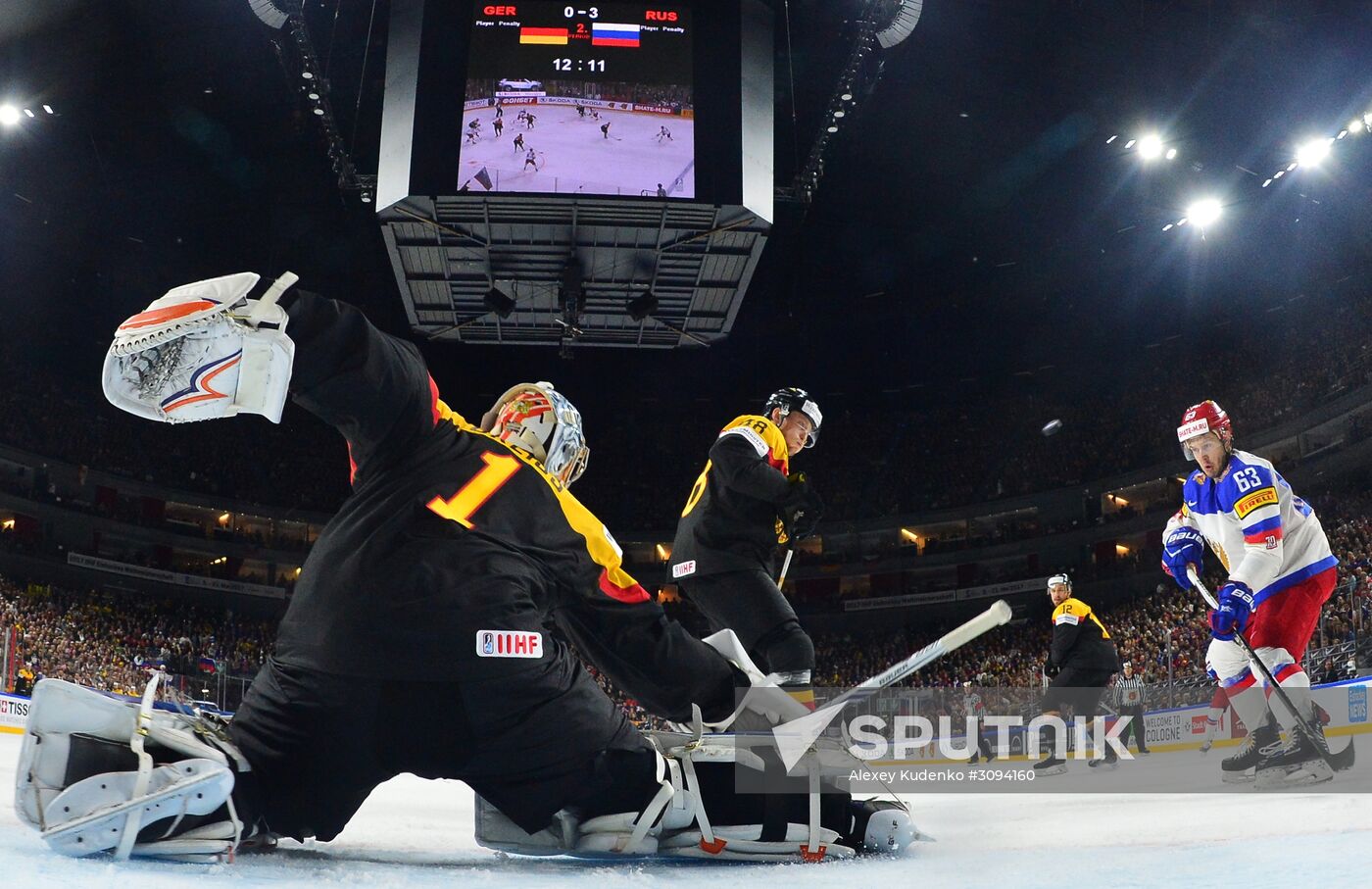 2017 IIHF World Championship. Germany vs. Russia