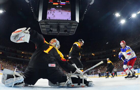 2017 IIHF World Championship. Germany vs. Russia
