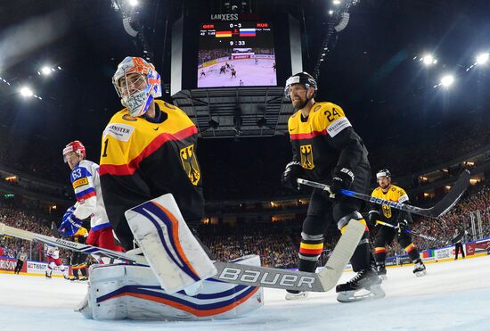 2017 IIHF World Championship. Germany vs. Russia