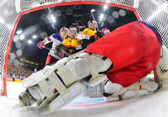 2017 IIHF World Championship. Germany vs. Russia