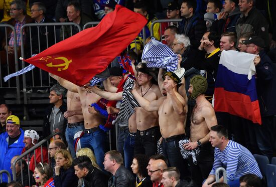 2017 IIHF World Championship. Germany vs. Russia