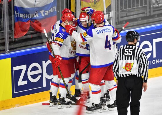 2017 IIHF World Championship. Germany vs. Russia