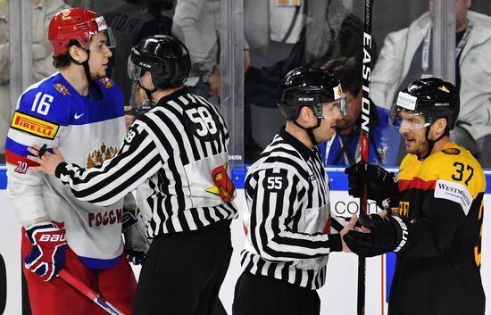 2017 IIHF World Championship. Germany vs. Russia