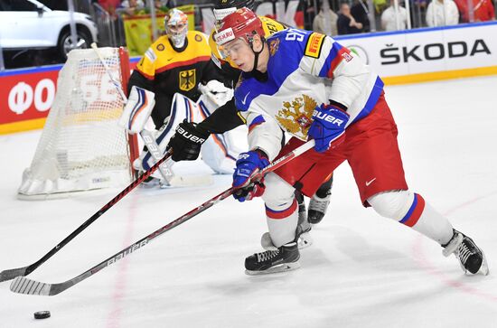 2017 IIHF World Championship. Germany vs. Russia