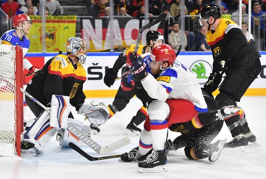 2017 IIHF World Championship. Germany vs. Russia
