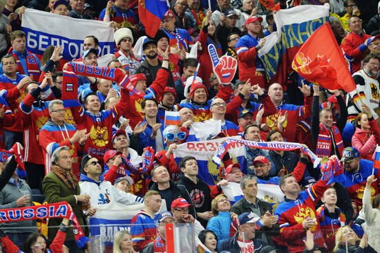 2017 IIHF World Championship. Germany vs. Russia