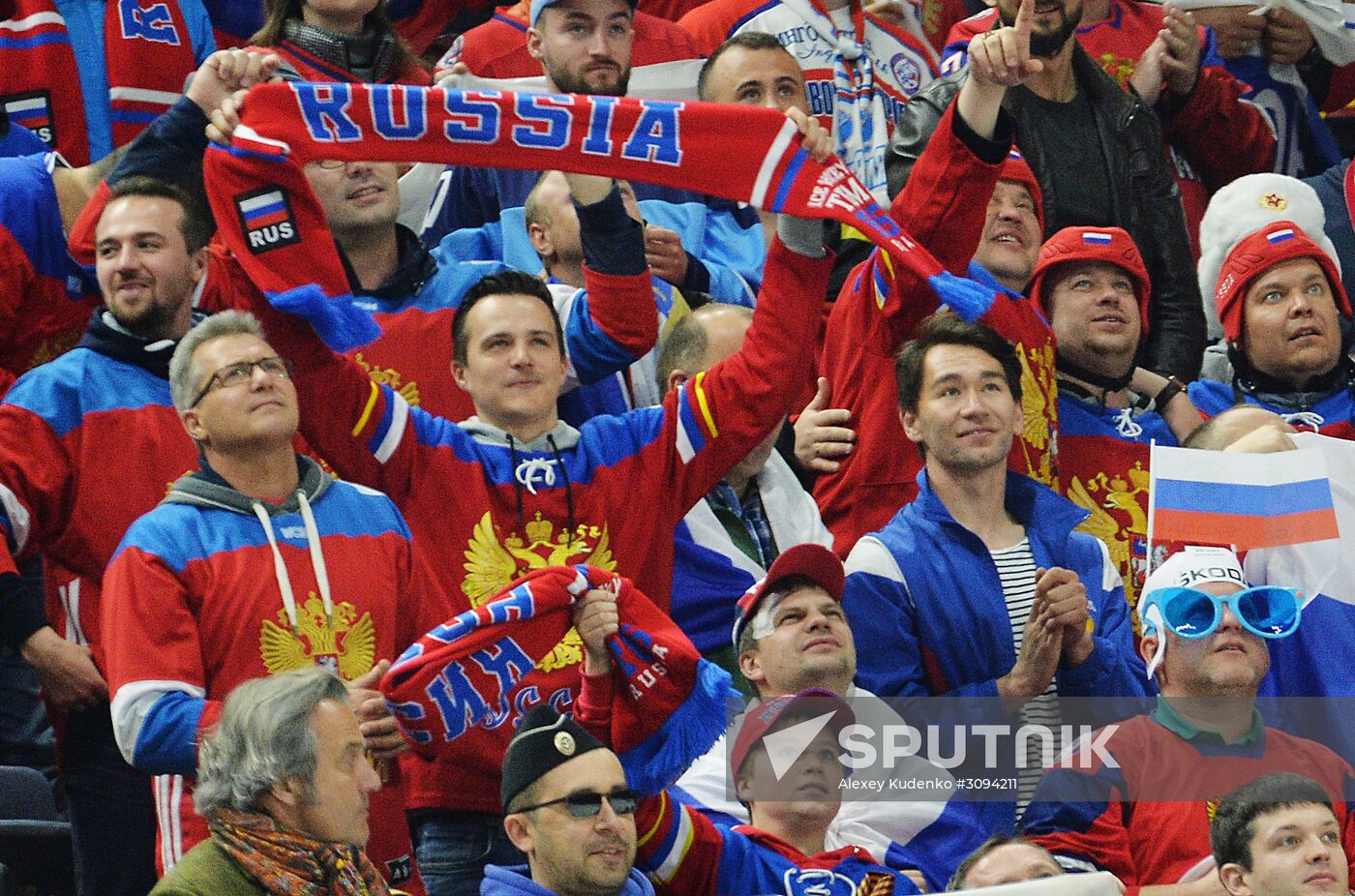2017 IIHF World Championship. Germany vs. Russia