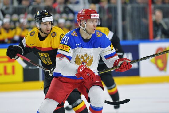 2017 IIHF World Championship. Germany vs. Russia