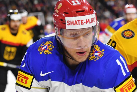 2017 IIHF World Championship. Germany vs. Russia