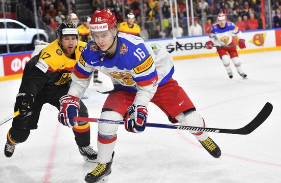 2017 IIHF World Championship. Germany vs. Russia