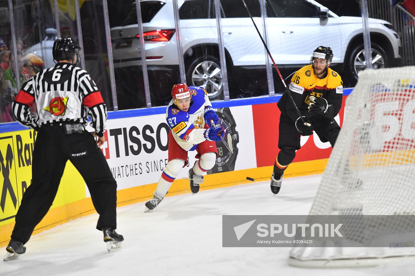 2017 IIHF World Championship. Germany vs. Russia