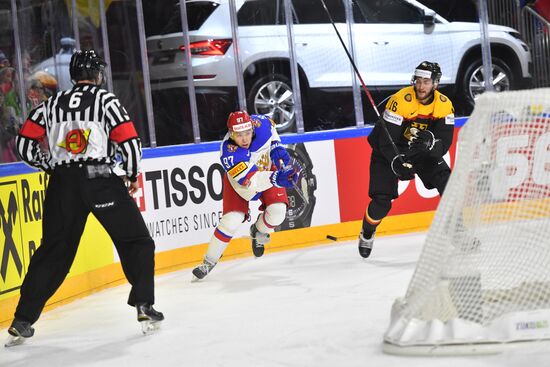 2017 IIHF World Championship. Germany vs. Russia