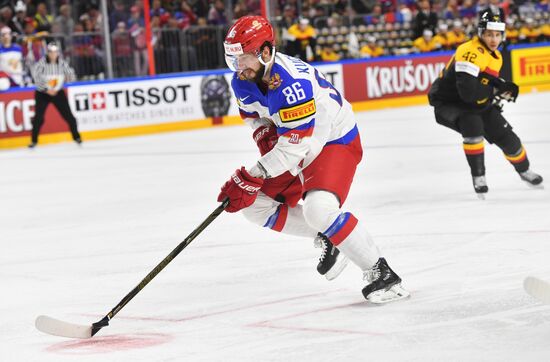 2017 IIHF World Championship. Germany vs. Russia