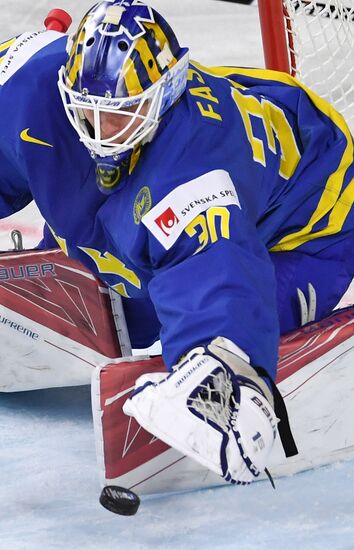 2017 IIHF World Championship. USA vs. Sweden