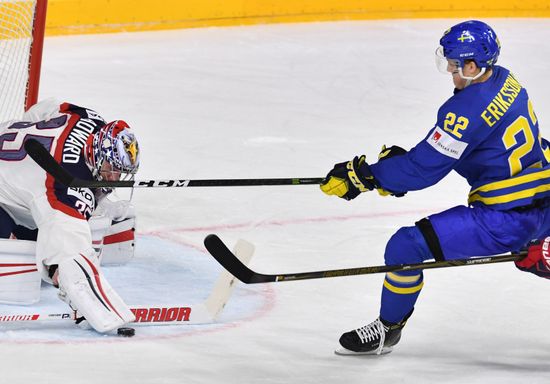 2017 IIHF World Championship. USA vs. Sweden