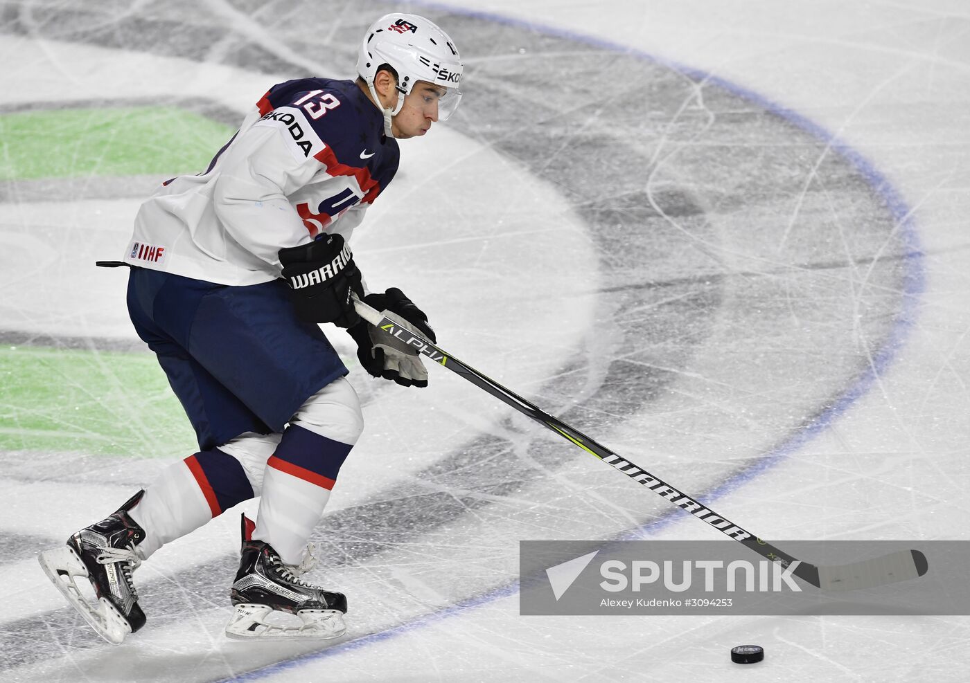 2017 IIHF World Championship. USA vs. Sweden