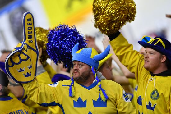 2017 IIHF World Championship. USA vs. Sweden