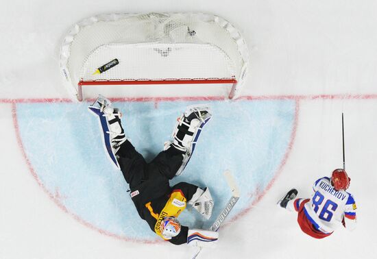 2017 IIHF World Championship. Germany vs. Russia