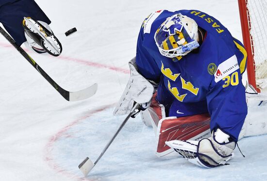 2017 IIHF World Championship. USA vs. Sweden