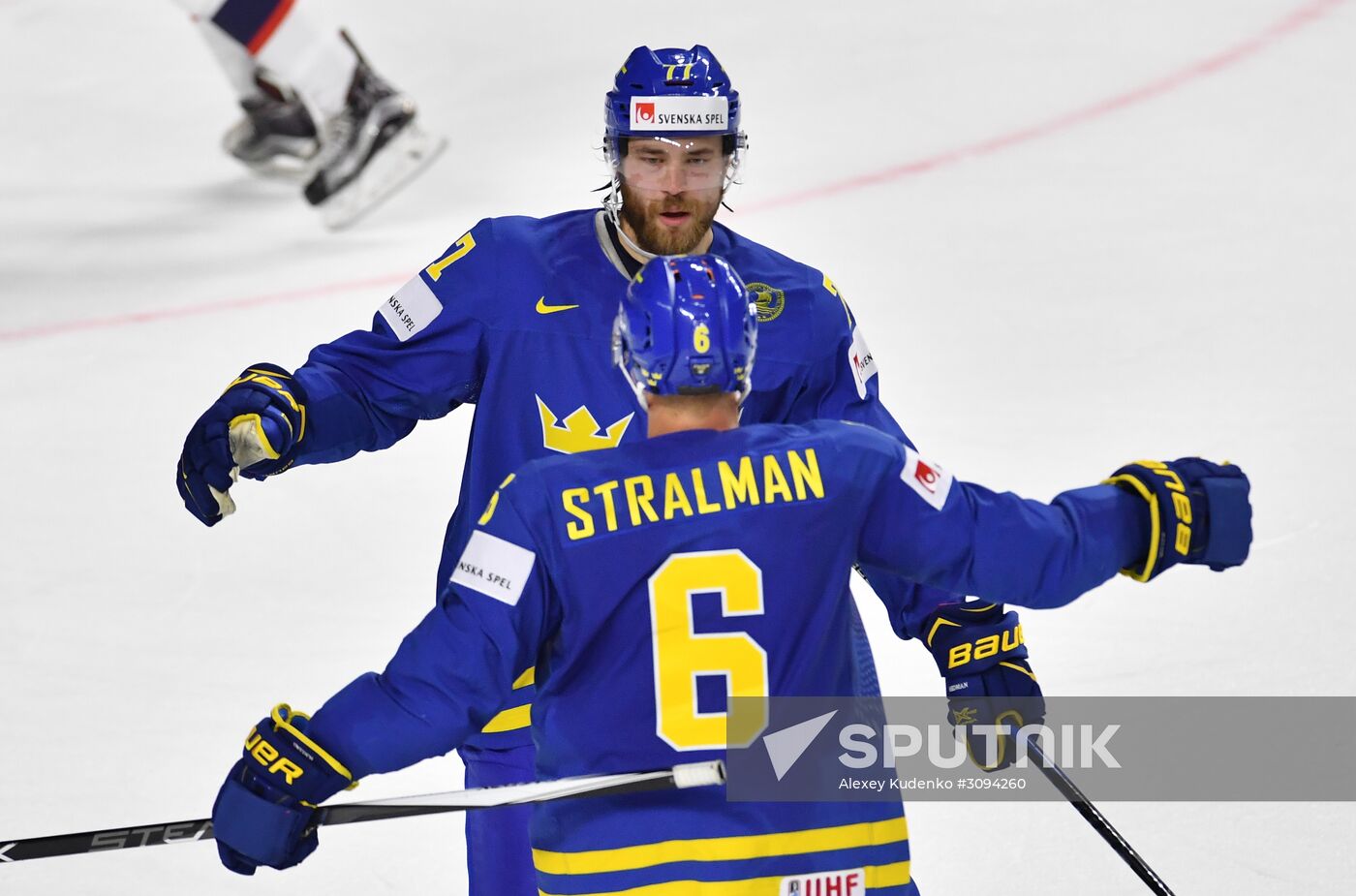 2017 IIHF World Championship. USA vs. Sweden