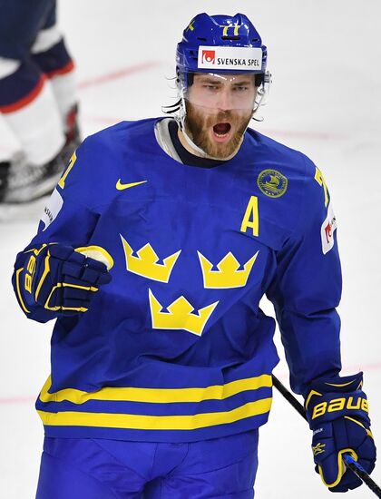 2017 IIHF World Championship. USA vs. Sweden