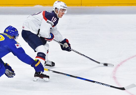 2017 IIHF World Championship. USA vs. Sweden