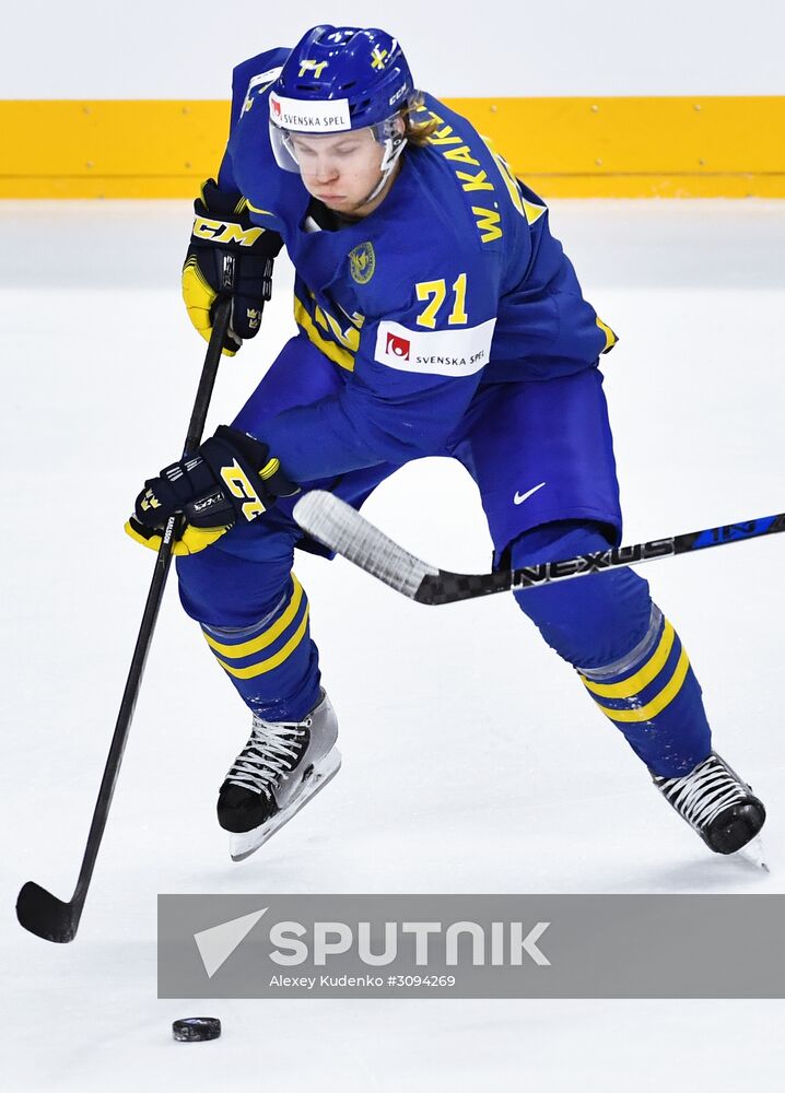 2017 IIHF World Championship. USA vs. Sweden